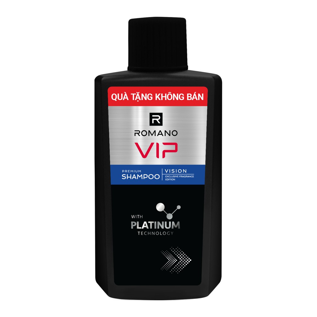 [Gift] Dầu gội cao cấp Romano Vip Vision/Passion 60g  (Giao mùi ngẫu nhiên)